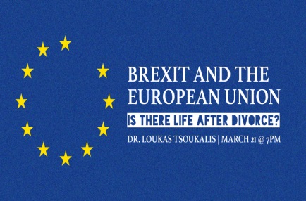 Ετήσια Διάλεξη Edward and Emily McWhinneyστο Κέντρο Ελληνικών Σπουδών Σταύρος Νιάρχος, με θέμα “Brexit and the European Union: Is There Life After the Divorce?”, Βανκούβερ, 21 Μαρτίου 2018. </a></a>
